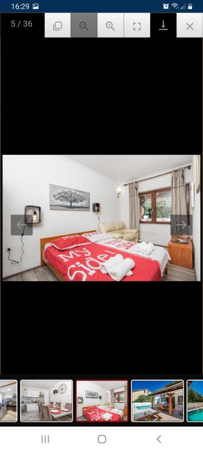 Vila Brig 108 - Private Swimming Pool And Jacuzzi Fiume Esterno foto